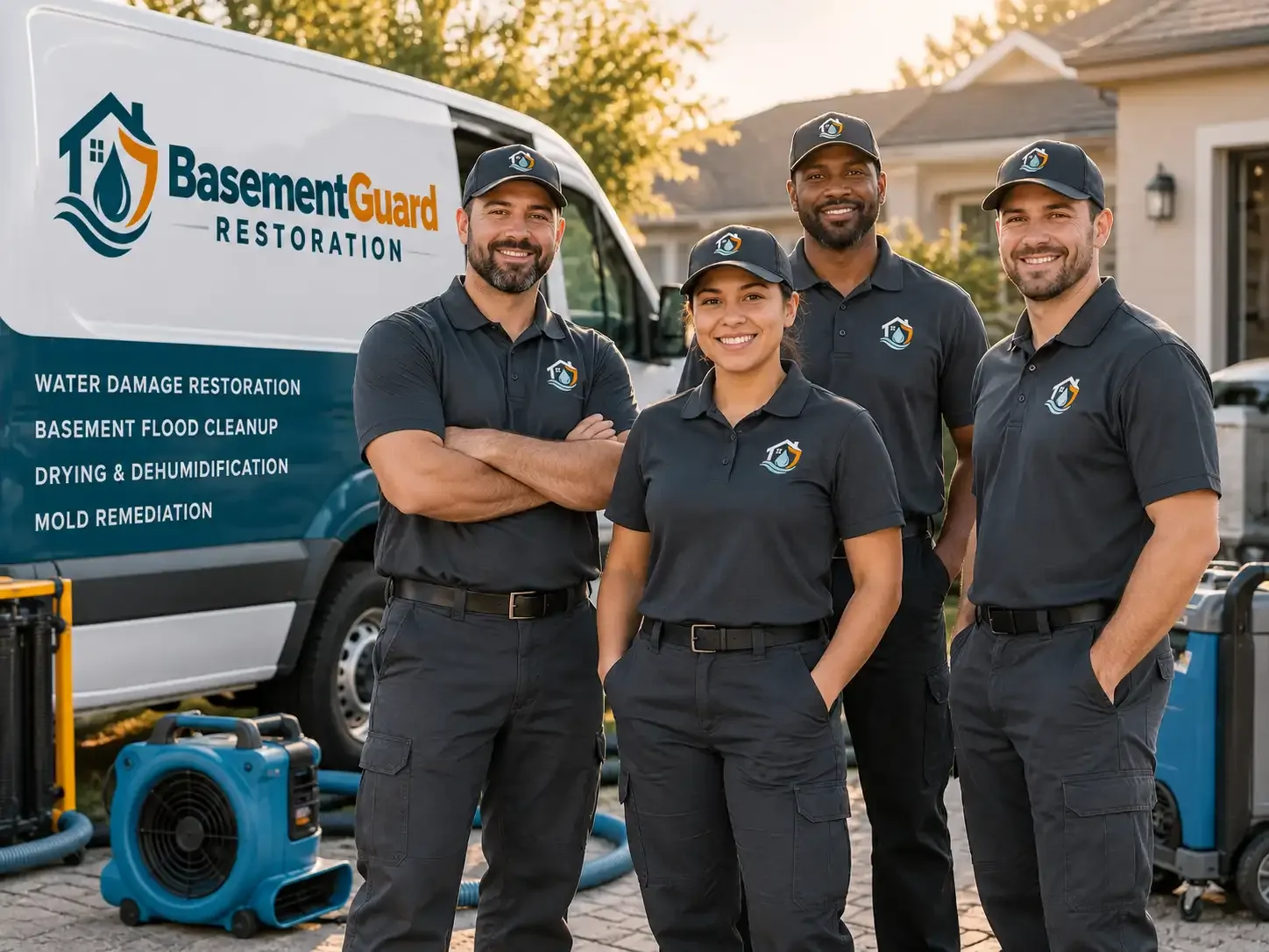 Basement Water Damage Restoration company in Dilliner, PA